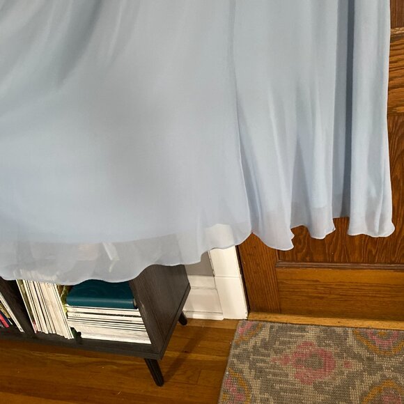 Birdy Grey Gwennie Dress in Chiffon Dusty Blue - Picture 7 of 8